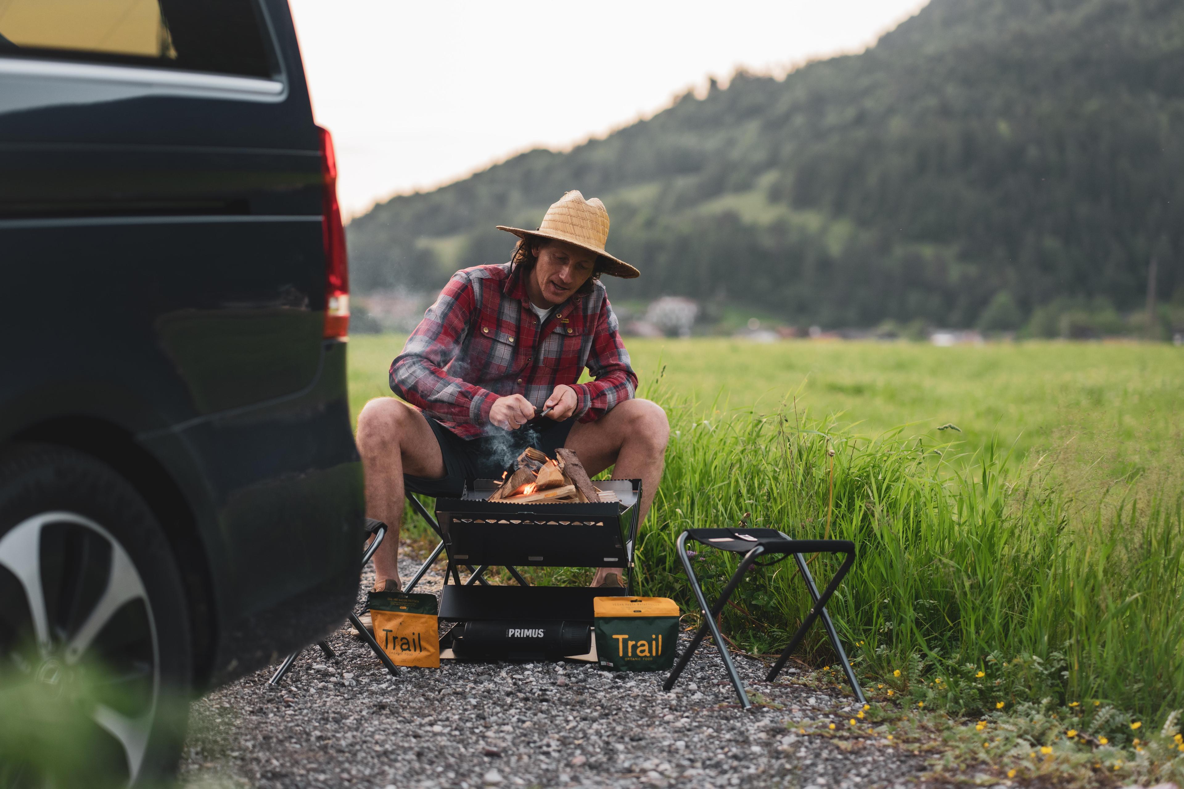 Wildcamping Gefühl